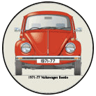 VW Beetle 1971-77 Coaster 6